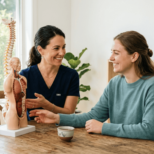 Yung Arrizabalaga dando clase de medicina china integrativa MTCI Shui Dao